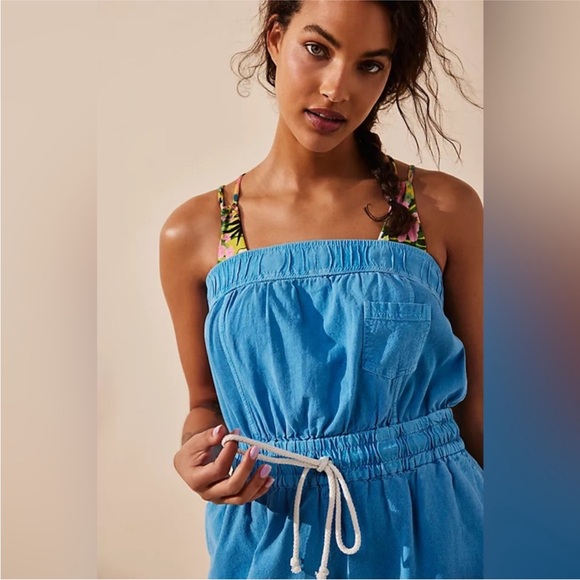 NEW Free People Beach Akoi Romper Size XS - Picture 2 of 11
